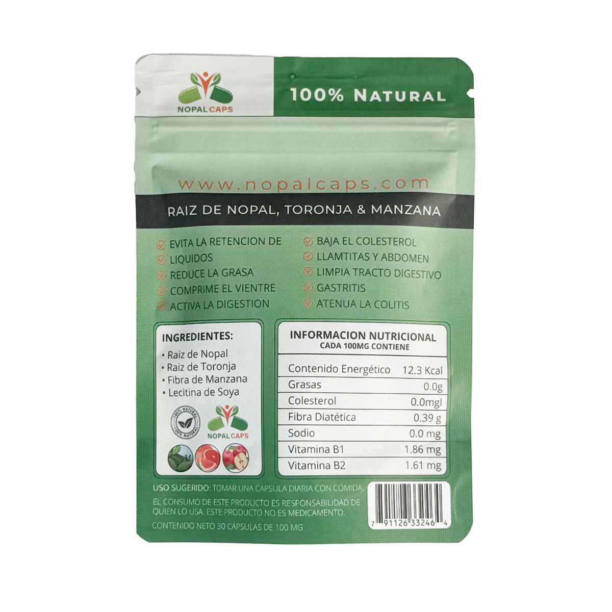 NopalCaps Label