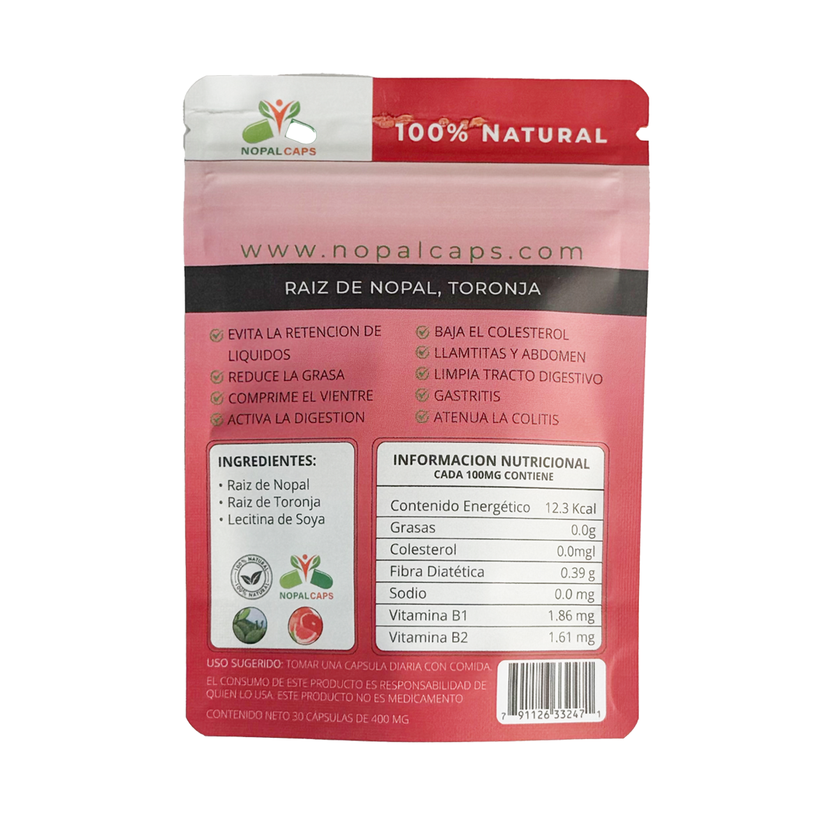 NopalCaps Label