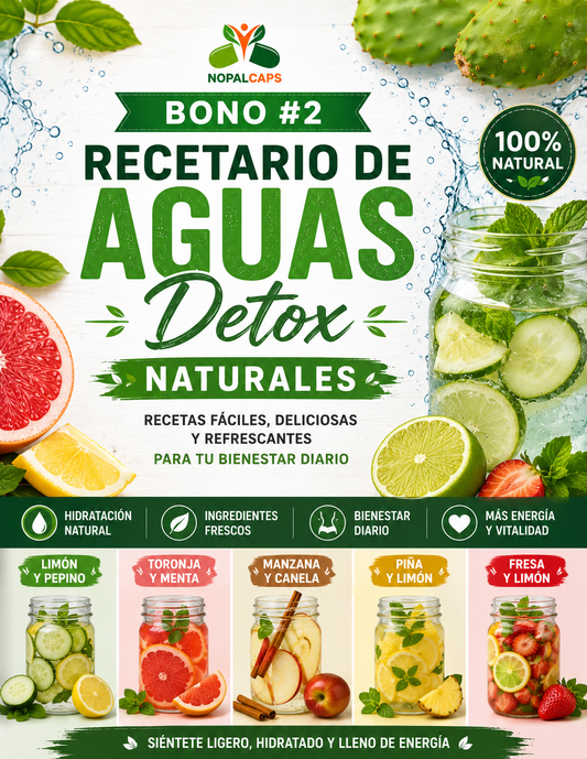Recetario de Aguas Detox
