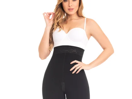 Fajas MYD 0327 High Waist Compression Shorts for Women / Powernet