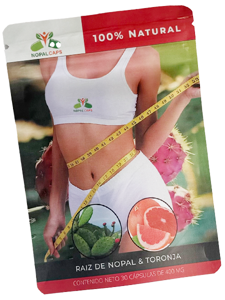 Capsulas de Nopal con Toronja