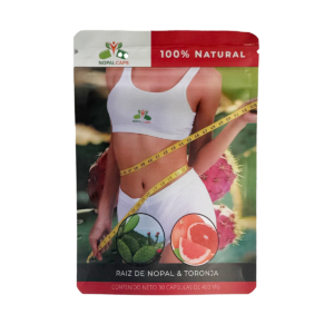 Capsulas de Nopal con Fibras de Toronja, concentrada.